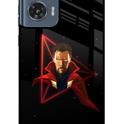 Doctor Ordinary Moto Edge 50 Fusion Glass Case Back Cover by Casekaro