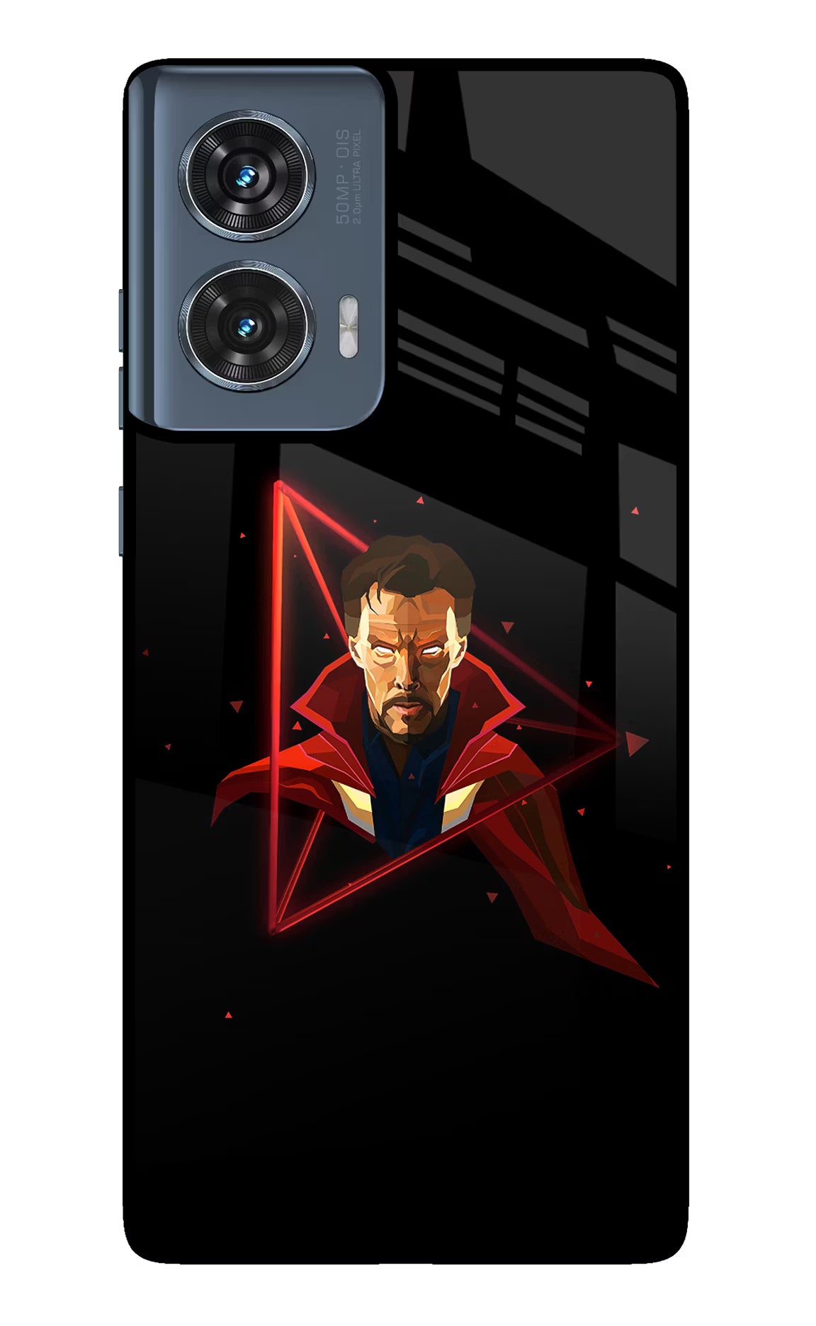 Doctor Ordinary Moto Edge 50 Fusion Glass Case Back Cover by Casekaro