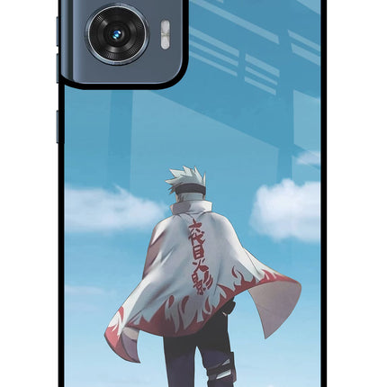 Kakashi Moto Edge 50 Fusion Glass Case Back Cover by Casekaro