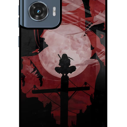 Naruto Anime Moto Edge 50 Fusion Glass Case Back Cover by Casekaro