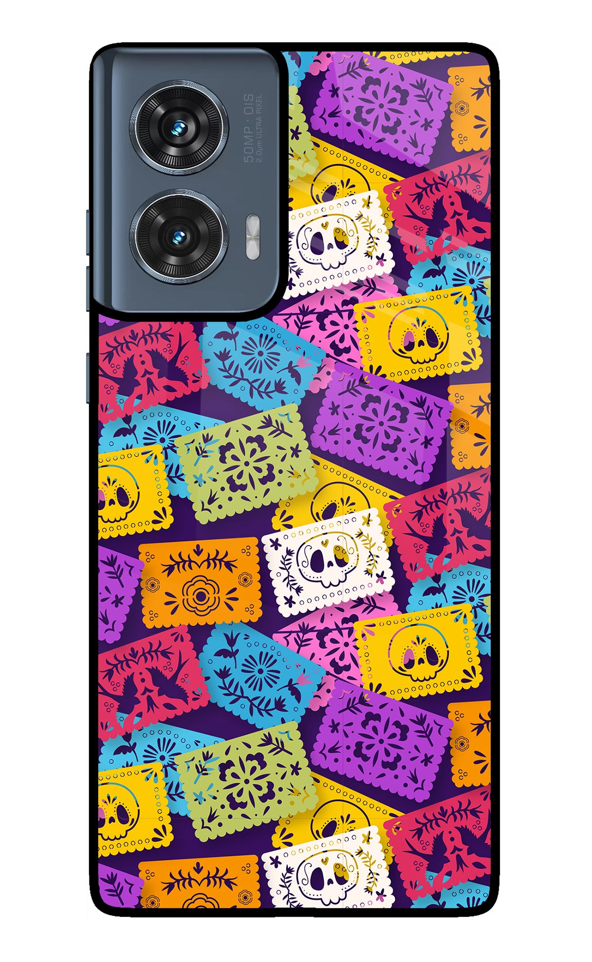 Mexican Pattern Moto Edge 50 Fusion Back Cover