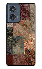 Desi Print Moto Edge 50 Fusion Glass Case