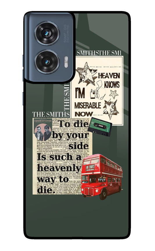 The Smiths Moto Edge 50 Fusion Glass Case