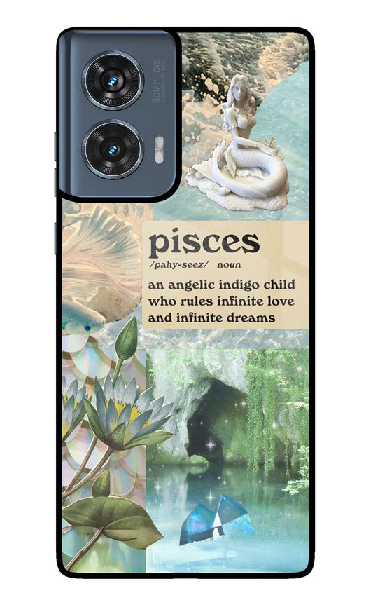 Pisces Zodiac Moto Edge 50 Fusion Glass Case