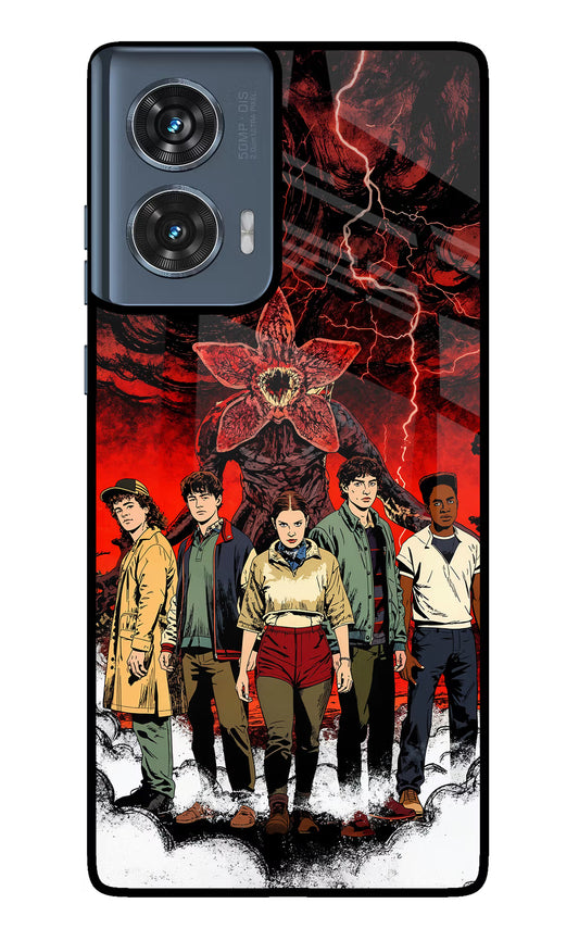 Ordinary Things Characters Moto Edge 50 Fusion Glass Case