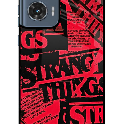 Ordinary Things Moto Edge 50 Fusion Glass Case Back Cover by Casekaro