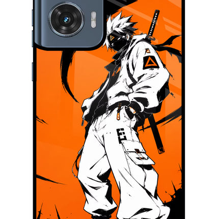 Street Samurai  Moto Edge 50 Fusion Glass Case Back Cover by Casekaro