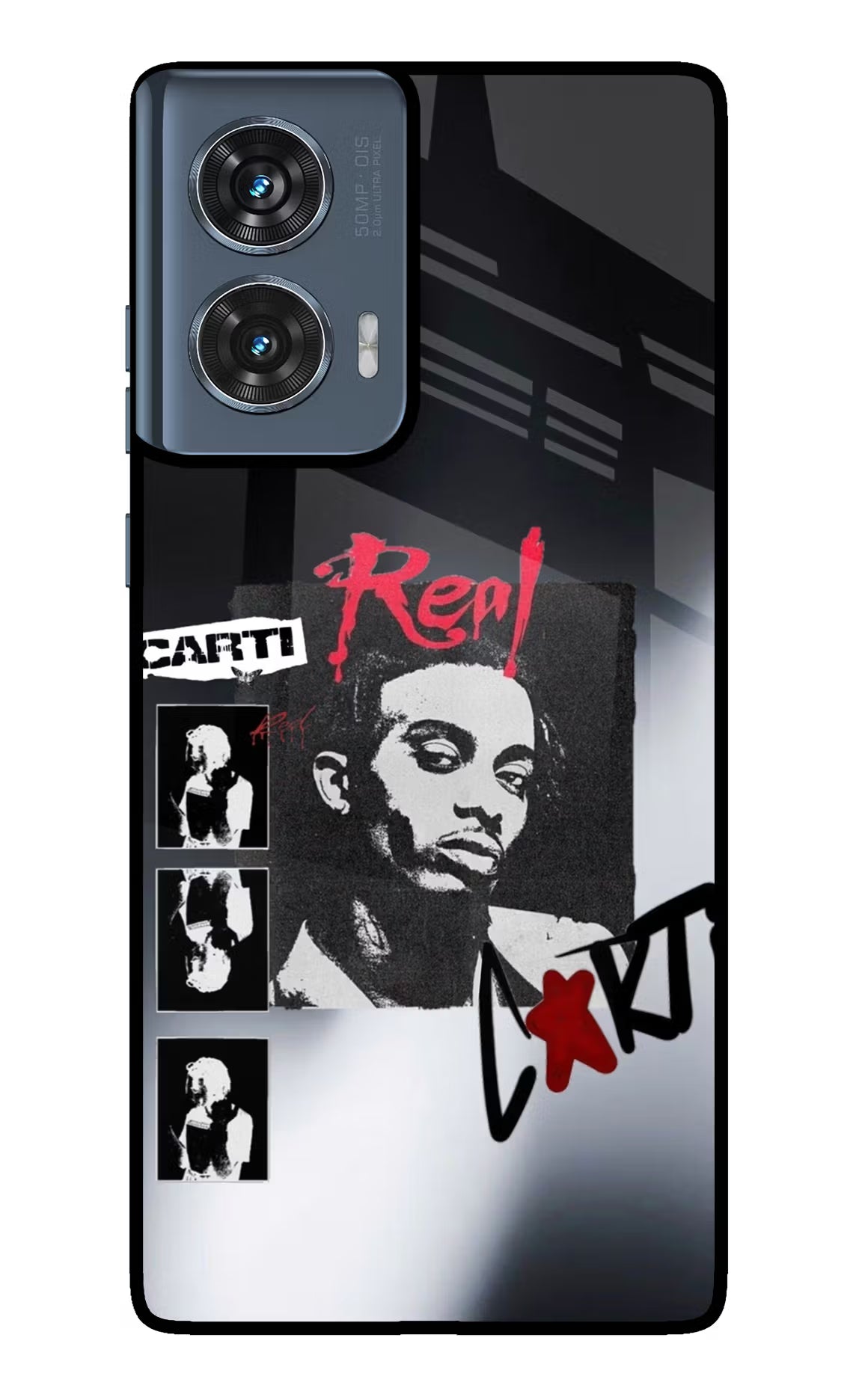 Playboi Carti Moto Edge 50 Fusion Glass Case