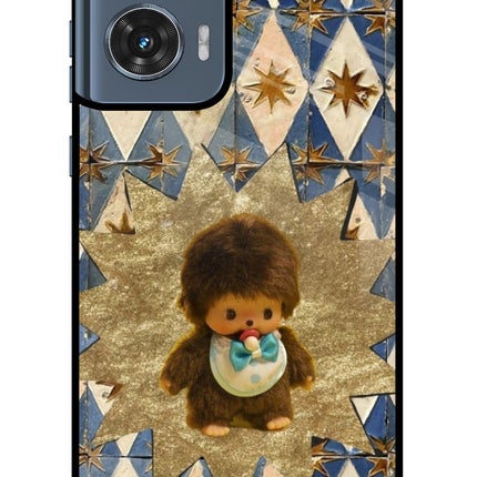 Woodooo Moto Edge 50 Fusion Glass Case Back Cover by Casekaro