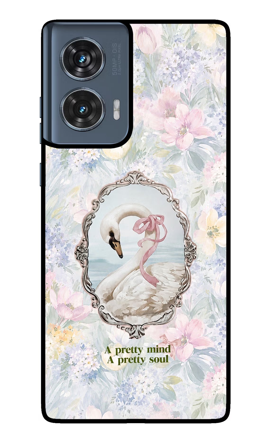 Pretty Mind Pretty Soul Moto Edge 50 Fusion Glass Case