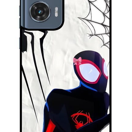 Miles Verse Moto Edge 50 Fusion Glass Case Back Cover by Casekaro