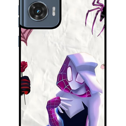Gwen Verse Moto Edge 50 Fusion Glass Case Back Cover by Casekaro