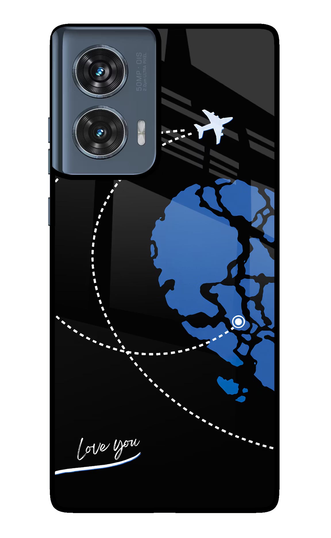 Love Orbit Moto Edge 50 Fusion Glass Case