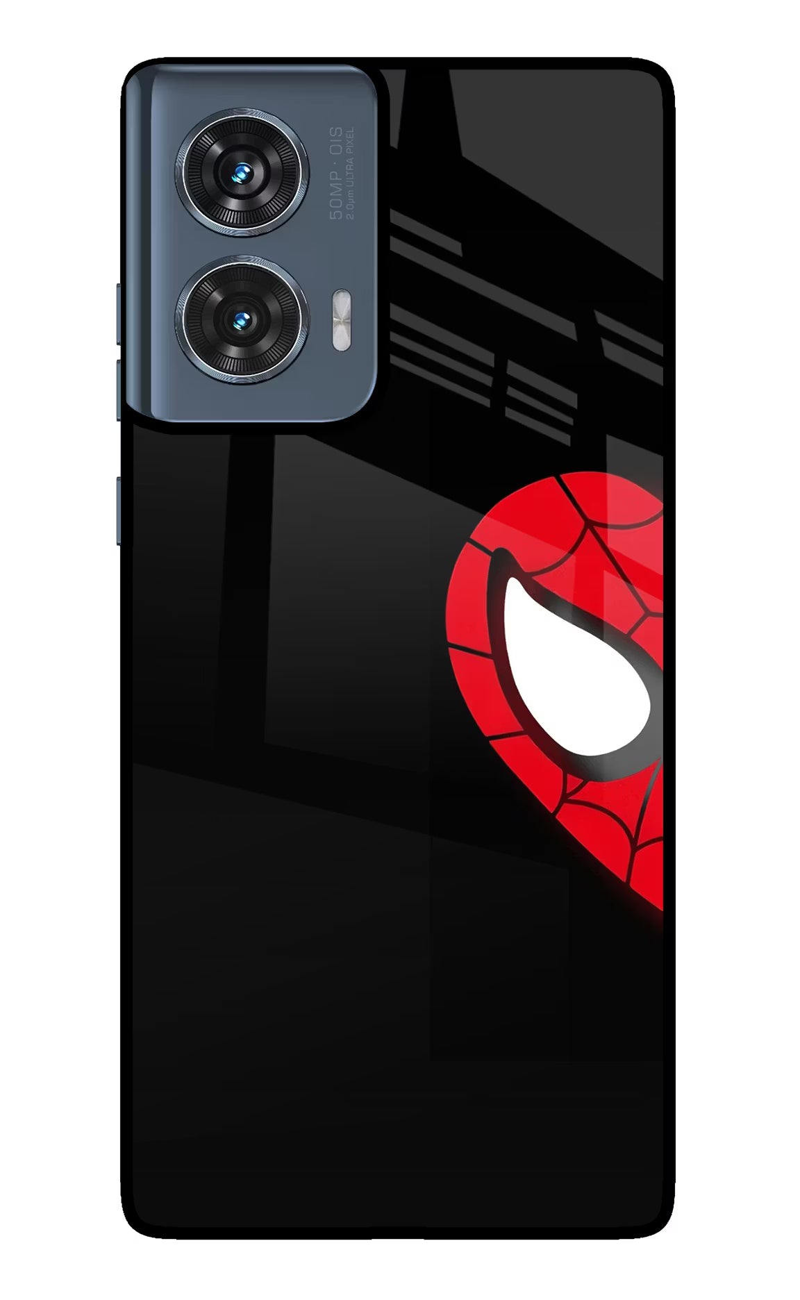 Peter Mask Moto Edge 50 Fusion Glass Case Back Cover by Casekaro