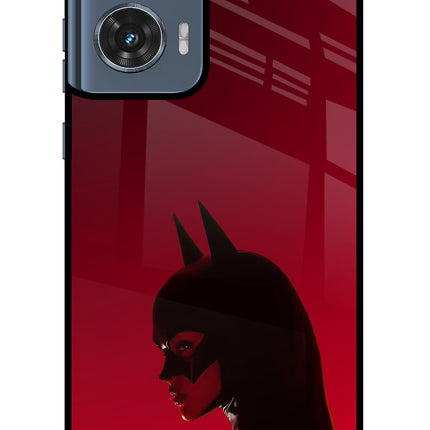 Night Thief Moto Edge 50 Fusion Glass Case Back Cover by Casekaro