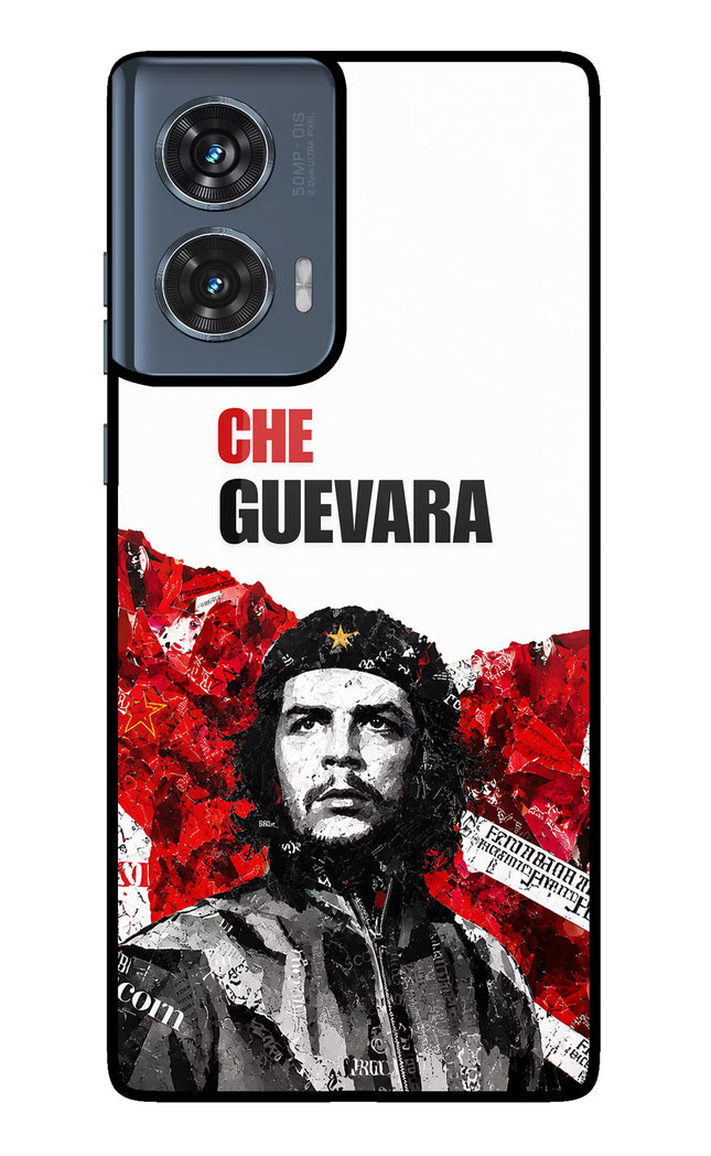 Che Guevara Revolution Moto Edge 50 Fusion Glass Case