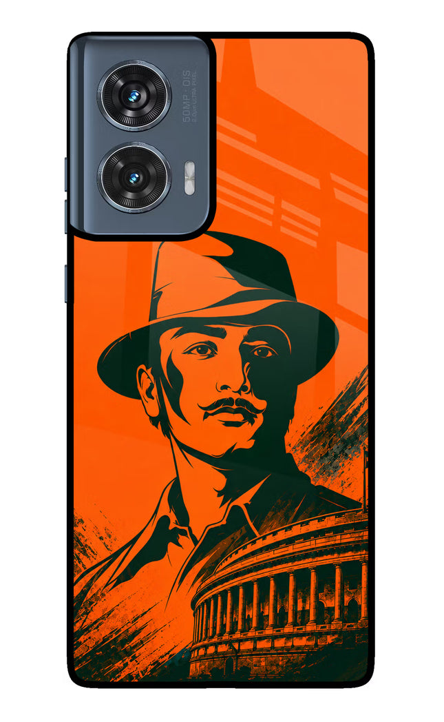 Bhagat Singh Legacy Moto Edge 50 Fusion Glass Case
