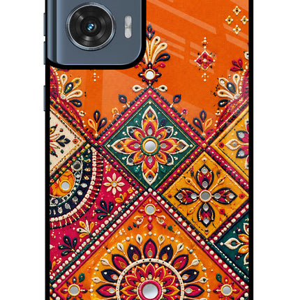 Kutch Glow Moto Edge 50 Fusion Glass Case