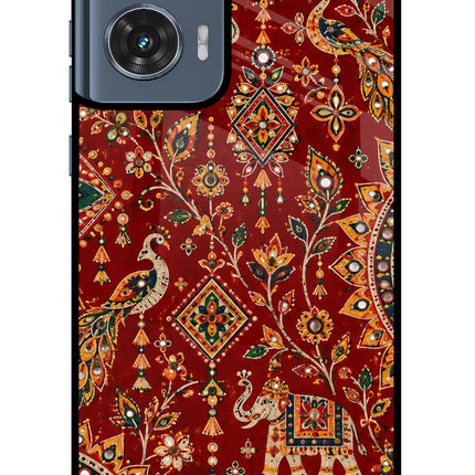 Laal Riwaaz Moto Edge 50 Fusion Glass Case