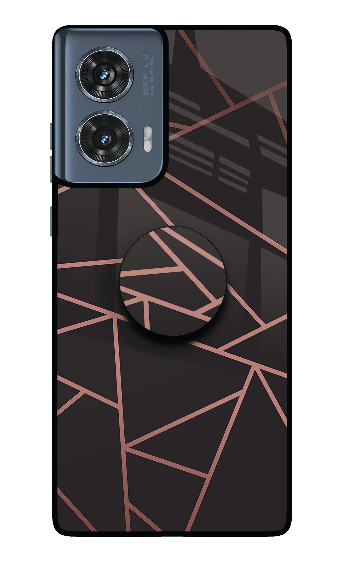 Geometric Pattern Moto Edge 50 Fusion Pop Case