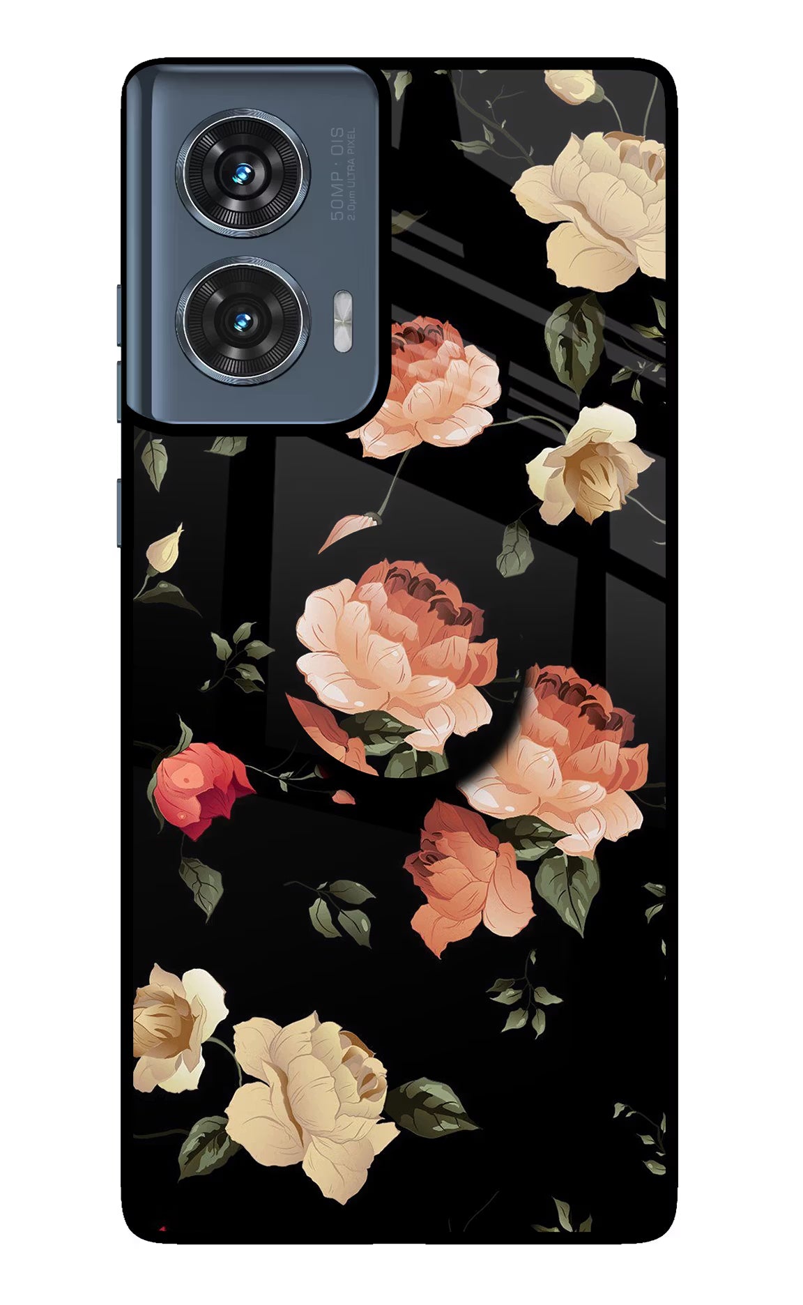 Flowers Moto Edge 50 Fusion Pop Case by Casekaro