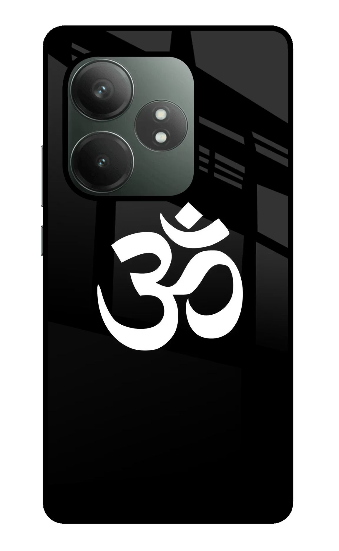 Om Realme GT 6T 5G Glass Case Back Cover by Casekaro