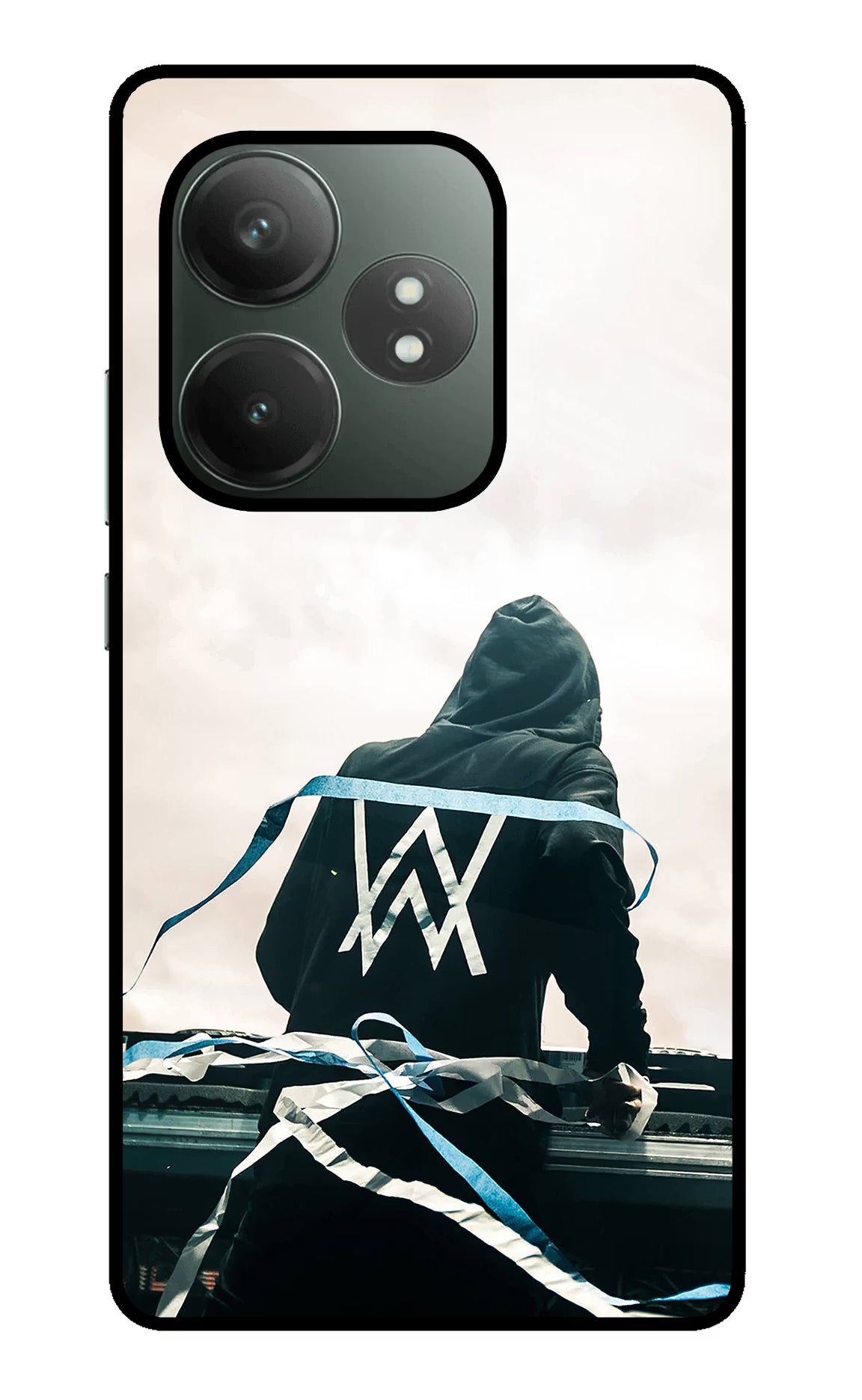 Alan Walker Realme GT 6T 5G Glass Case Back Cover by Casekaro