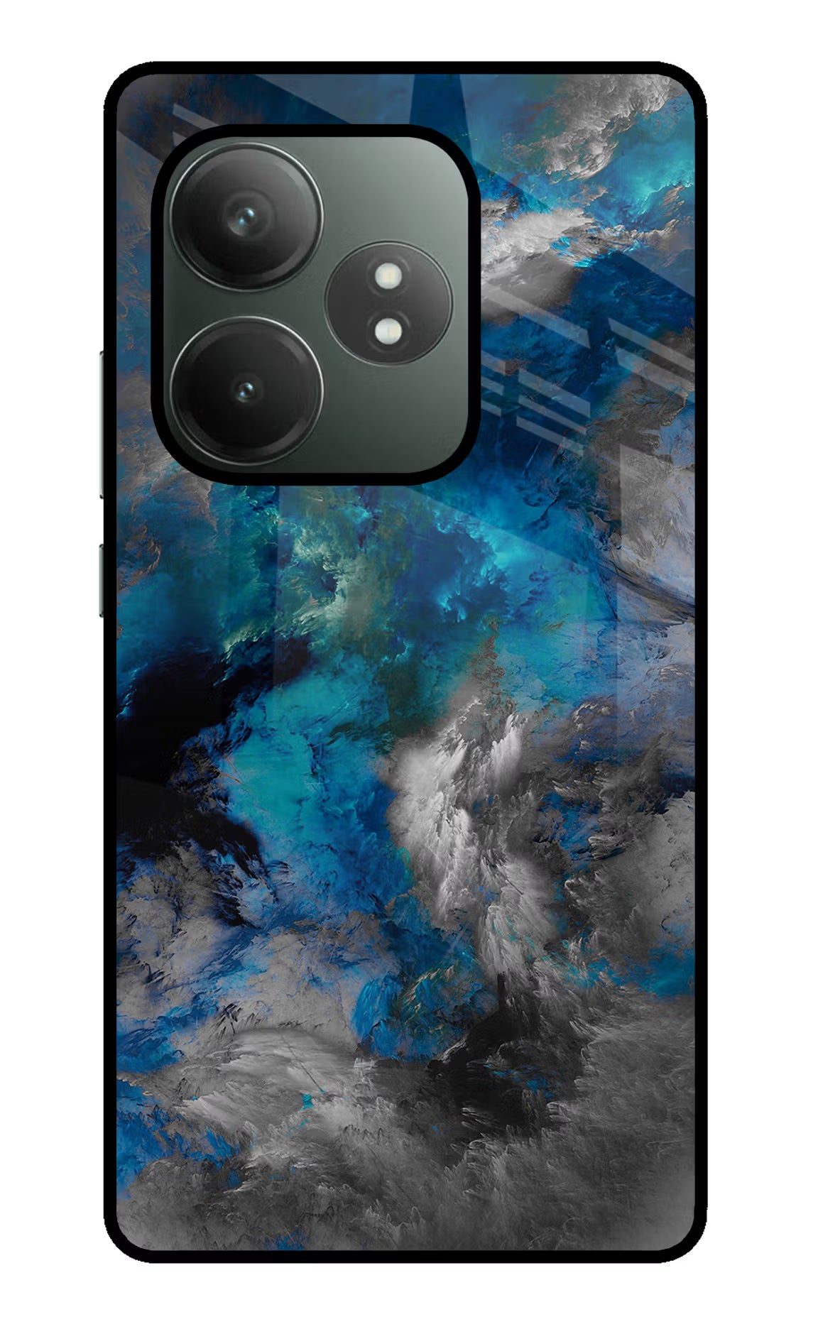 Artwork Realme GT 6T 5G Glass Case Back Cover by Casekaro