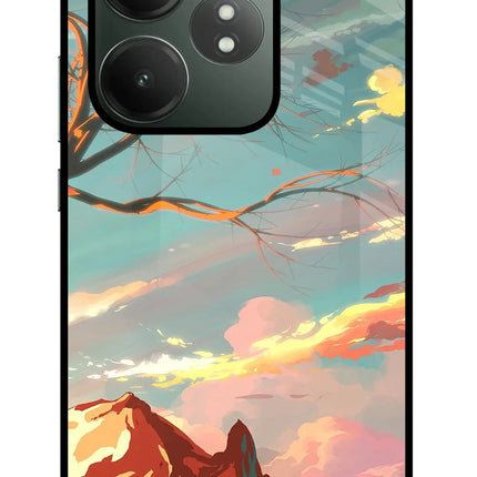 Scenery Realme GT 6T 5G Glass Case