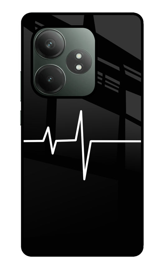 Heart Beats Realme GT 6T 5G Glass Case