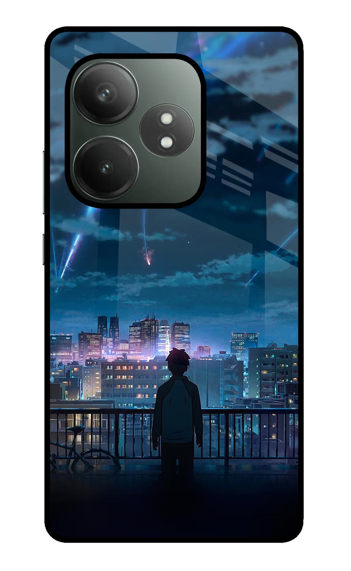 Anime Realme GT 6T 5G Glass Case Back Cover by Casekaro