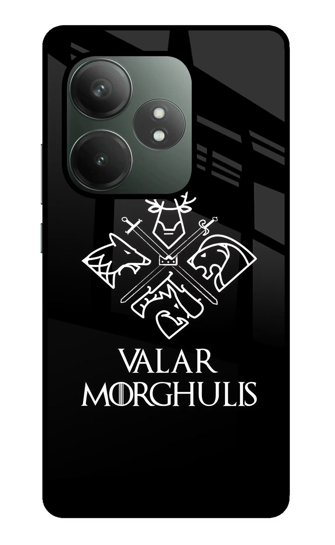 Valar Morghulis | Game Of Thrones Realme GT 6T 5G Glass Case Back Cover by Casekaro