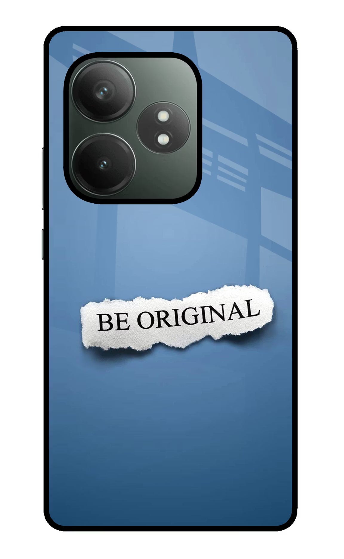 Be Original Realme GT 6T 5G Glass Case Back Cover by Casekaro
