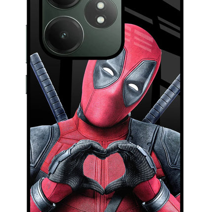 Deadpool Realme GT 6T 5G Glass Case
