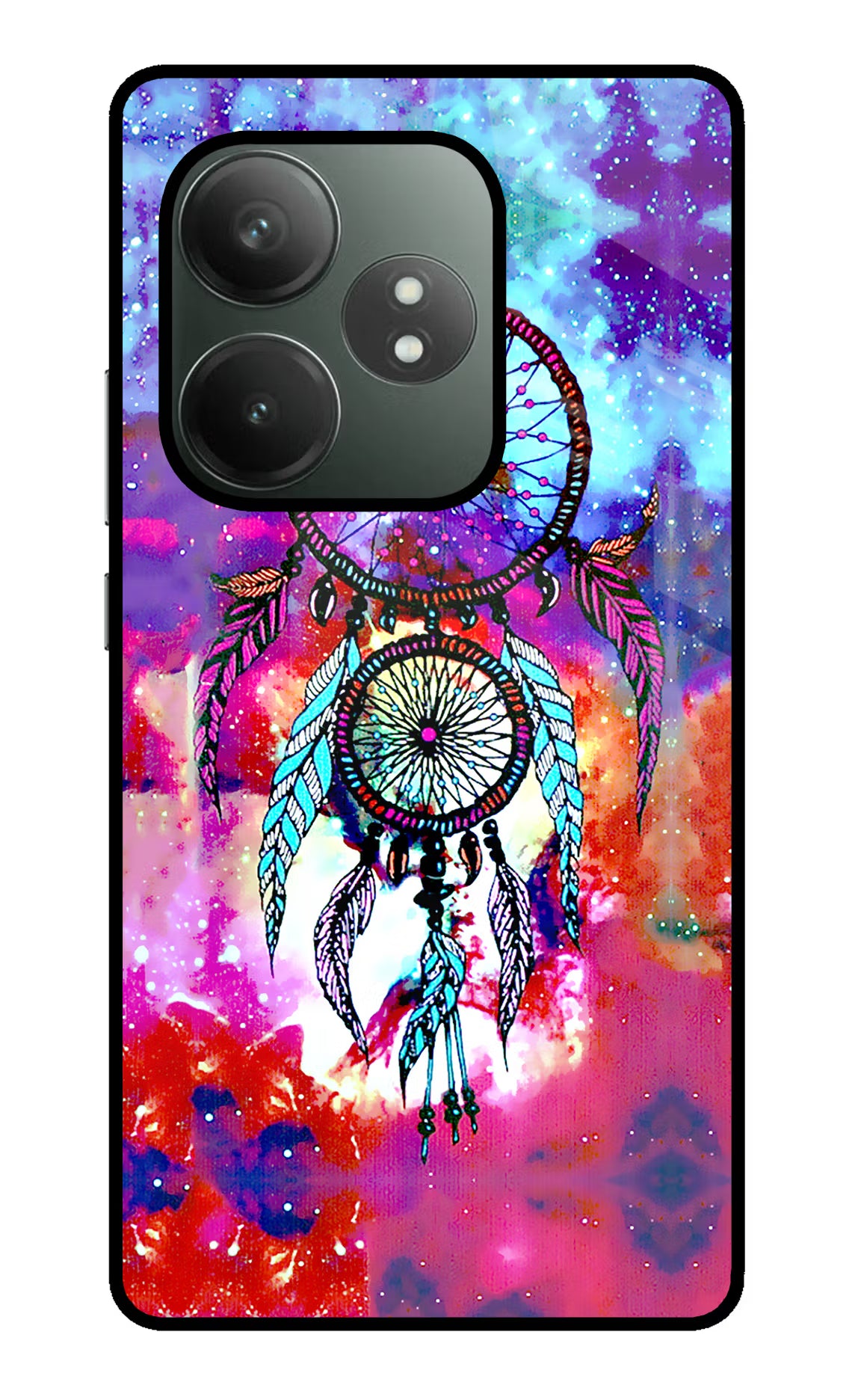 Dream Catcher Abstract Realme GT 6T 5G Glass Case Back Cover by Casekaro