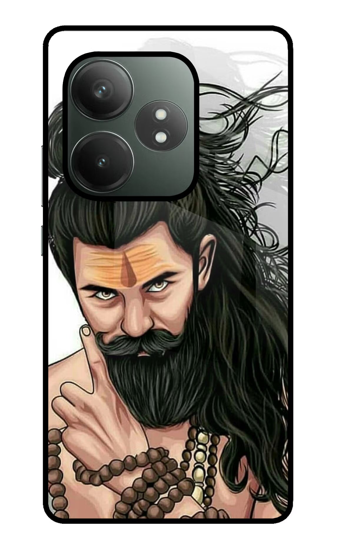 Mahadev Realme GT 6T 5G Glass Case Back Cover by Casekaro
