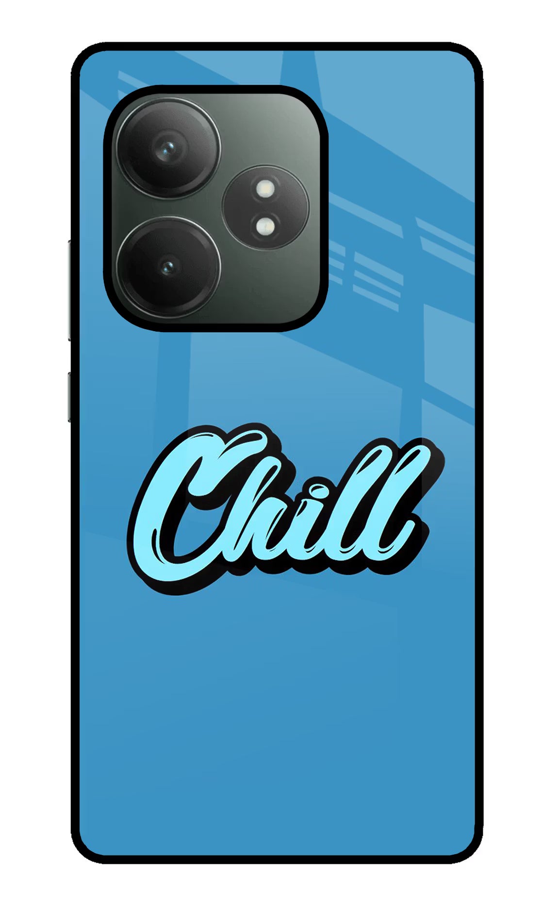 Chill Realme GT 6T 5G Glass Case Back Cover by Casekaro