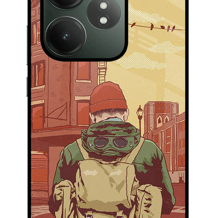 Adventurous Realme GT 6T 5G Glass Case