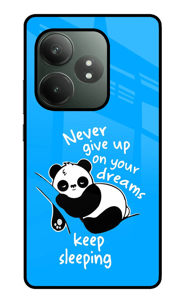 Keep Sleeping Realme GT 6T 5G Glass Case