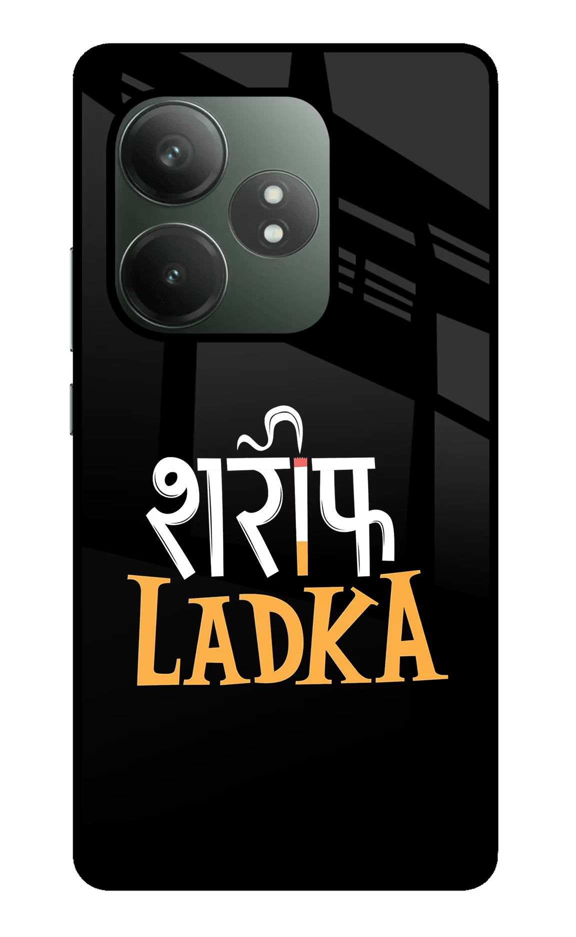 Shareef Ladka Realme GT 6T 5G Glass Case Back Cover by Casekaro