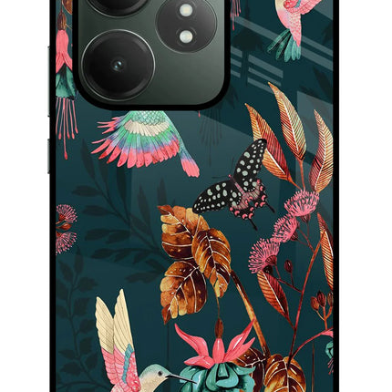 Birds Realme GT 6T 5G Glass Case
