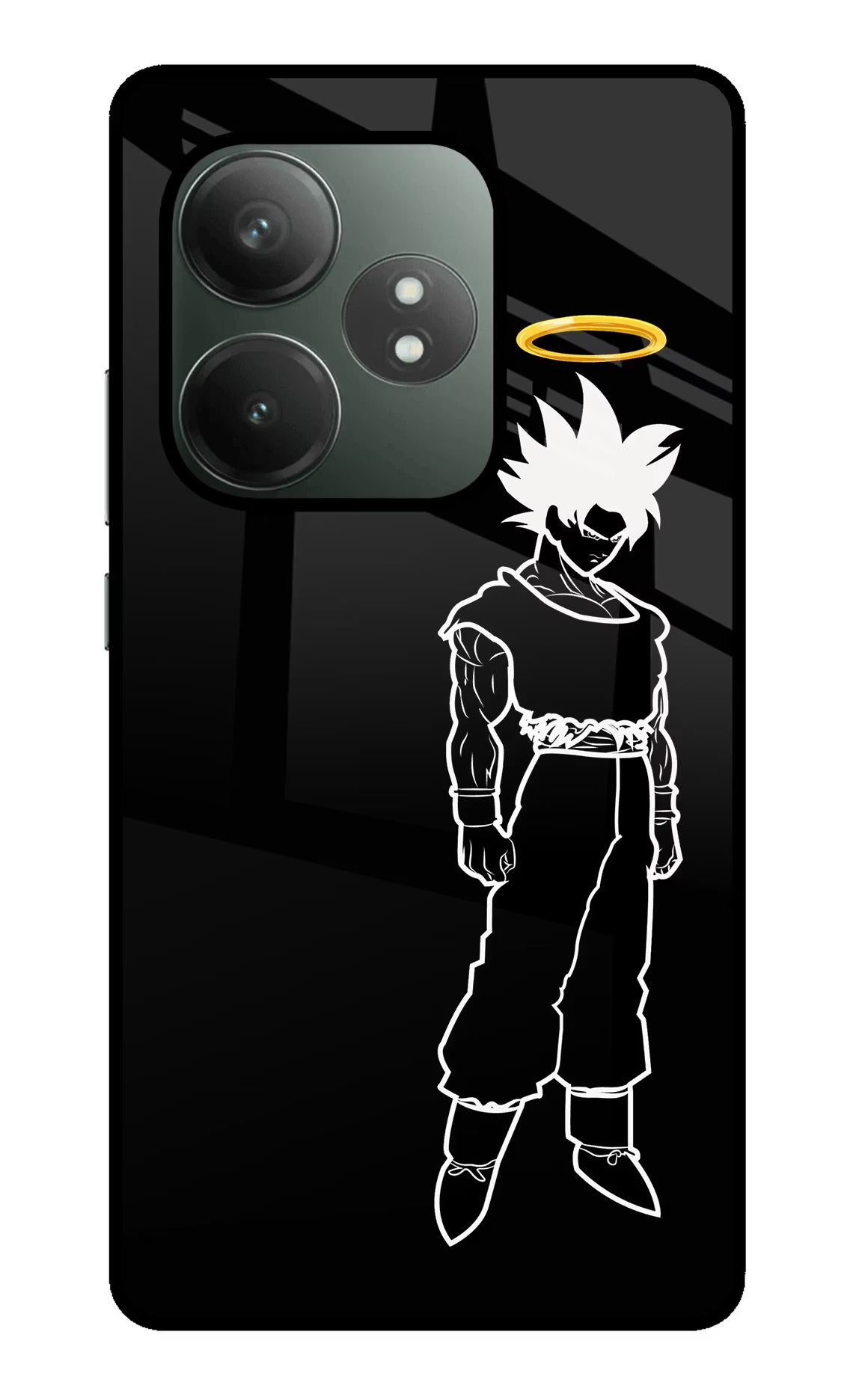 DBS Character Realme GT 6T 5G Glass Case Back Cover by Casekaro
