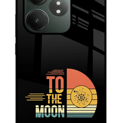 To the Moon Realme GT 6T 5G Glass Case