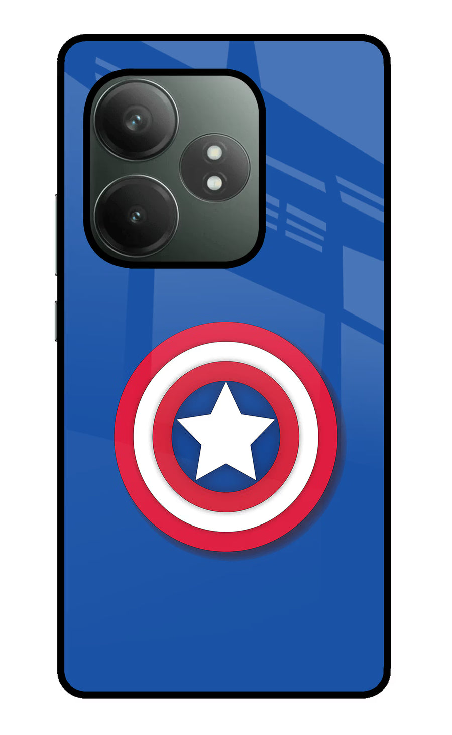 Shield Realme GT 6T 5G Back Cover, Glass case