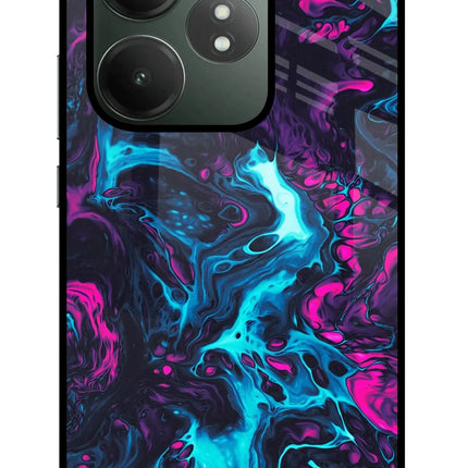 Abstract Realme GT 6T 5G Glass Case