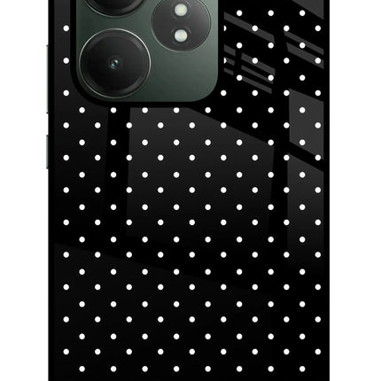 White Dots Realme GT 6T 5G Glass Case