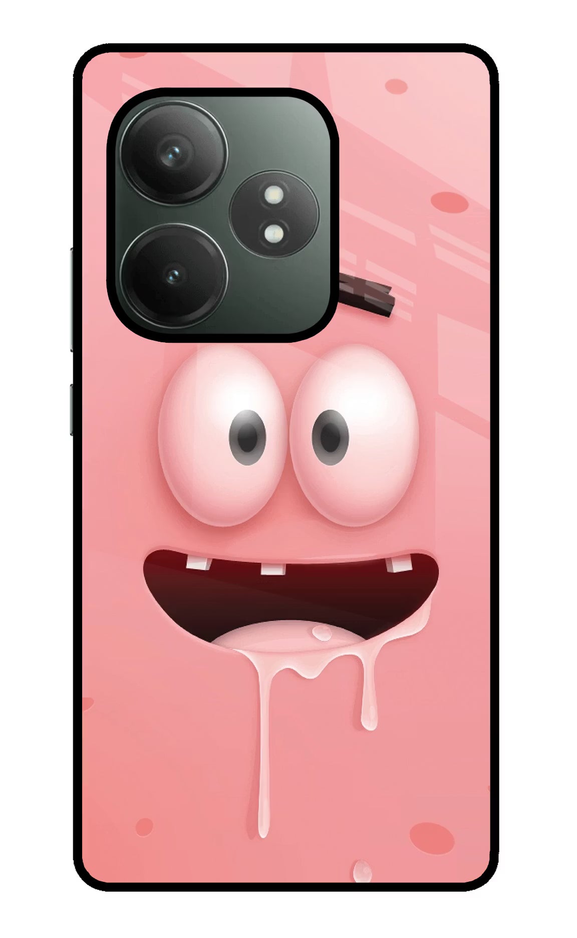 Sponge 2 Realme GT 6T 5G Glass Case Back Cover by Casekaro