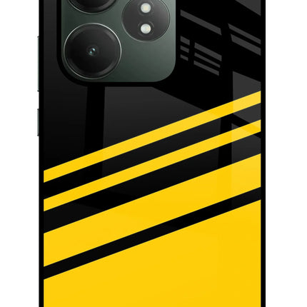 Yellow Shades Realme GT 6T 5G Glass Case