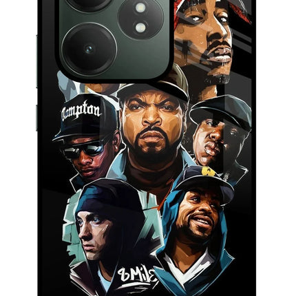 Rappers Realme GT 6T 5G Glass Case