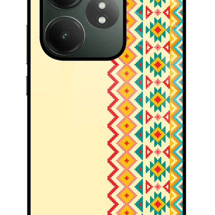 Ethnic Seamless Realme GT 6T 5G Glass Case